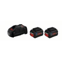 BOSCH - Pack starter set batterie procore 18v 2x5,5ah + gal 1880 cv carton | PROLIANS