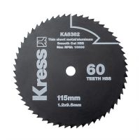kress - Lame de scie circulaire bois-métal-alu 115mm 60 dents | PROLIANS