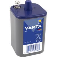 VARTA - Pile pour lanterne professional - type de pile : 4r25 - tension : 6 v - nombre de piles : 1 - type de conditionnement : boîte | PROLIANS