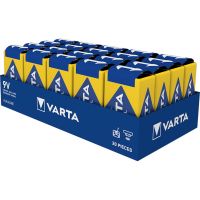 VARTA - Pile industrial pro 9v - type de pile : 6lr61/lr61 - tension : 9 v - nombre de piles : 20 - type de conditionnement : boîte | PROLIANS