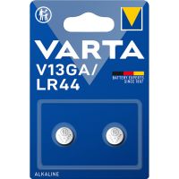 VARTA - Piles bouton alcaline v13ga lr44 - type de pile : lr44 - tension : 1,5 v - nombre de piles : 2 - type de conditionnement : blister | PROLIANS