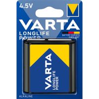 VARTA - Pile plate longlife power 4,5v - type de pile : 3lr12 - tension : 4,5 v - nombre de piles : 1 - type de conditionnement : blister | PROLIANS