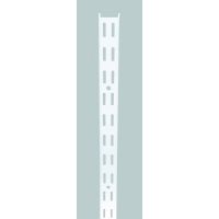 XHANDER - Crémaillère perforée double perforation acier - coloris : blanc - hauteur : 192 cm - pas : 32 mm | PROLIANS