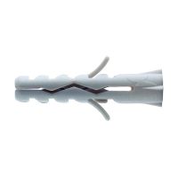 xhander - Cheville nylon légère fixh sans collerette - diamètre minimal de la vis : 3,5 mm - diamètre maximal de la vis : 5 mm | PROLIANS