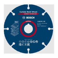 BOSCH - Disque à tronçonner carbure Multiwheel - Ø 76 mm