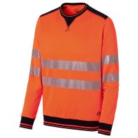 molinel - Sweat haute visibilité luklight orange/marine | PROLIANS