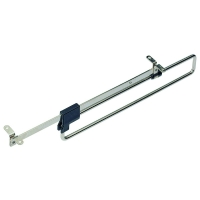 Porte-cintres télescopique nickelé - Longueur : 310 mm - Charge maximale : 6 kg