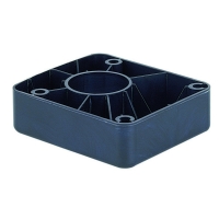 Embase pied de meuble de cuisine 90282 Hauteur : 25 mm - à visser