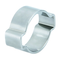 Collier à oreilles ZCO 6,5 W1 CT100 - Plage de serrage : 11_13 mm - Largeur du collier : 18 mm - Nombre de pièces : 100