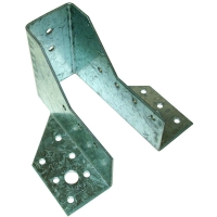 Sabot pour fixation de charpente SAE - Largeur : 76 mm - Hauteur : 152 mm