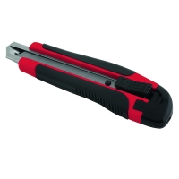 Cutter à lame sécable avec manche bimatière 18 mm