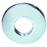 Rosace taraudée pour robinetterie sanitaire - Diamètre extérieur : 60 mm - Diamètre intérieur : 20 mm
