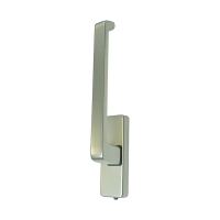 Poignée DIRIGENT K-12920 pour coulissant à translation GU966 - droite - argent