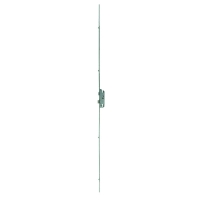 Crémone à barillet 4 galets SECURY R4 carré 8 mm entraxe 92 axe 35 mm longueur 2285 mm