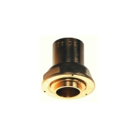 Raccord gaz 2 pièces droit JPC à braser sur cuivre avec oreille fixation - femelle - écrou 6/20 - CU 22