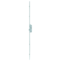 Crémone à barillet 4 galets SECURY R4 carré 7 mm à rouleaux axe 50 mm longueur 2150 mm