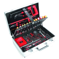 Valise en polypropylène avec 145 outils