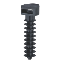 Embase noire anti UV pour perçage - diam. 8 mm