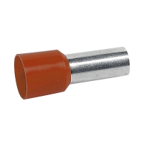 Embout de câblage à collerette isolante unitaire STARFIX -10 mm² - brun