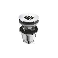Bonde de lavabo HYGIÉNA à grille 1"1/4 concave avec lanterne sécable