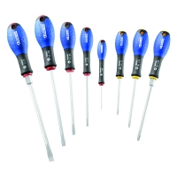 Jeu de 8 tournevis Plat et Phillips®