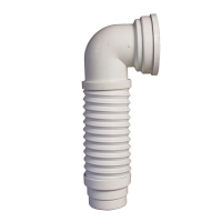 Pipe coudée souple extensible MULTIPIPE D93/100mm L235 à 380mm
