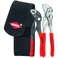 Jeu de 2 mini-pinces avec pochette - Capacité de serrage : 27 mm - Longueur totale : 125 mm