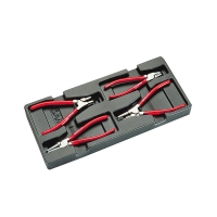 Module de rangement équipé ABS 1/3 pour servante de 4 pinces pour Circlips 190-J4MZ