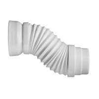 Raccord WC extensible pour tube de D100/110mm L180 à 380mm