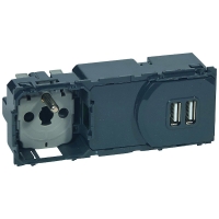 Prise de courant et chargeur double USB CELIANE - 2 USB