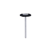 Lot de 2 brosses soie couronne pour DREMEL - diamètre 19 mm