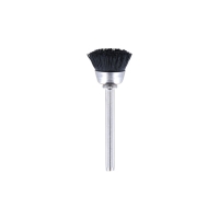 Lot de 2 brosses soie boisseau pour DREMEL - diamètre 13 mm