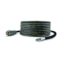 Flexible pour nettoyeur HD/HDS Easy Lock - Longueur : 15 m - Diamètre : 6 mm
