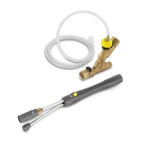Lance avec injecteur de détergent