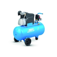 Compresseur d'air à piston MONTECARLO L20 - Capacité de cuve : 50 L - Débit : 13,2 m³/h - Pression : 10 bar