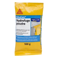 Hydrofuge poudre pour béton et mortier SIKACEM - 100 g - blanc