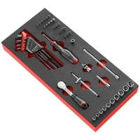 Module de rangement équipé pour servante MODM.R181-36PB
