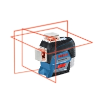 Laser lignes GLL 3-80 C rouge avec L-BOXX, support BM1