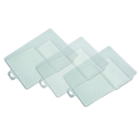 Pack de 3 recharges jetables pour bac plat à peinture - 40, 4 x 29,5 x 6,6 cm