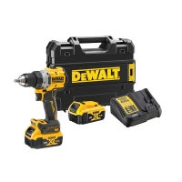 Perceuse-visseuse sans fil DCD800P2T-QW - 18V - 90 nm - 2 batteries 5Ah - coffret TSTAK