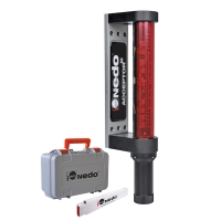 Récepteur PELLE ACCEPTOR M avec compensation inclinaison couleur du faisceau rouge