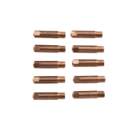 Tube contact standard (Cu) MIG M6 - Diamètre : 1 mm - Filetage : M6 - Nombre de pièces : 10
