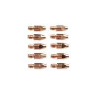 Tube contact renforcé (CuCrZr) MIG M8 - Diamètre : 1 mm - Filetage : M8 - Nombre de pièces : 10