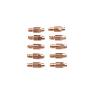 Tube contact renforcé (CuCrZr) MIG M8 - Diamètre : 1,2 mm - Filetage : M8 - Nombre de pièces : 10