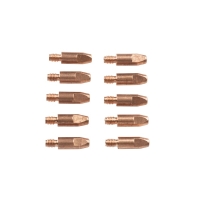 Tube contact standard (Cu) MIG M6 - Diamètre : 0,8 mm - Filetage : M6 - Nombre de pièces : 10