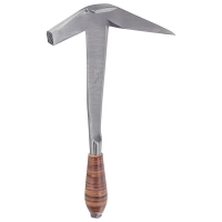Marteau couvreur taillant avec arrache clou pour droitier