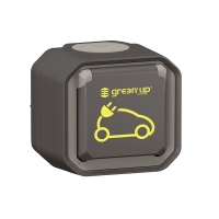 Prise 2P+T étanche PLEXO Green'up Access pour recharge de véhicule électrique - anthracite