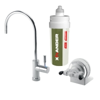 Filtre pour traitement d'eau de boisson domestique - 1 - 280 x 200 mm - 3/8" - avec cartouche