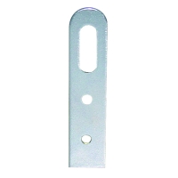 Agrafe d'étagère longueur 51 mm - largeur 12 mm - acier zingué