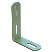 Equerre anti-basculement - 55 x 70 x 20 mm - acier zingué